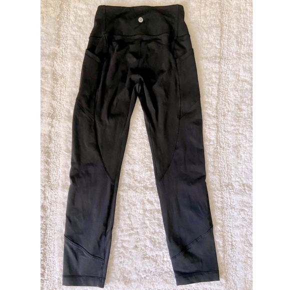 ❌SOLD❌lululemon athletica All The Right Places Crop II 23" Black - Picture 8 of 16